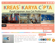 Tablet Screenshot of kreasikaryacipta.com
